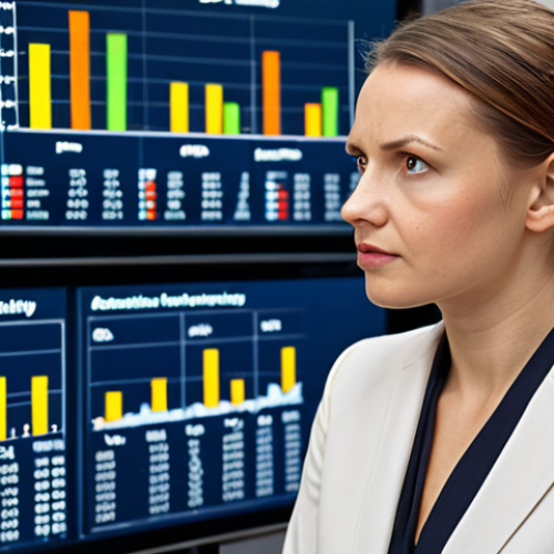 Home 8 **
Prompt: A dynamic businesswoman confidently negotiating with a supplier. Close-up, detailed facial expression showing determination. Background: modern office, graphs displaying market trends, emphasis on data analysis. Modern Polish attire.
**